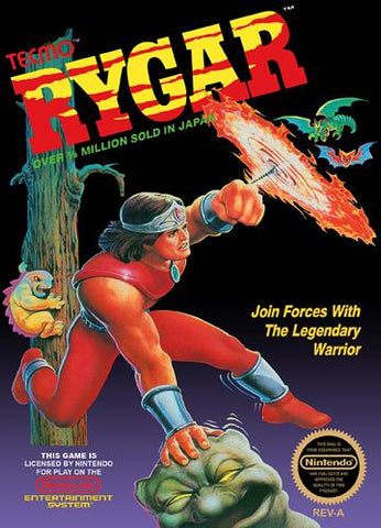 Rygar NES Used Cartridge Only
