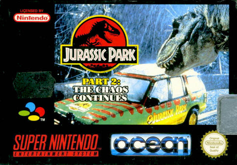 Jurassic Park 2 The Chaos Continues SNES Used Cartridge Only