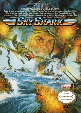 Sky Shark NES Used Cartridge Only