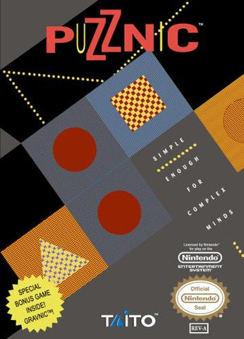 Puzznic NES Used Cartridge Only