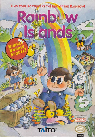 Rainbow Islands NES Used Cartridge Only