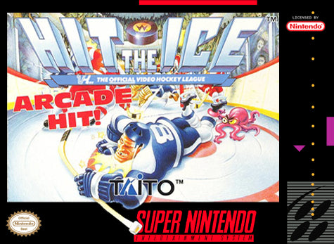 Hit the Ice SNES Used Cartridge Only