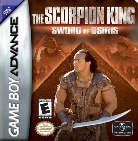 Scorpion King Sword Of Osiris Gameboy Advance Used Cartridge Only