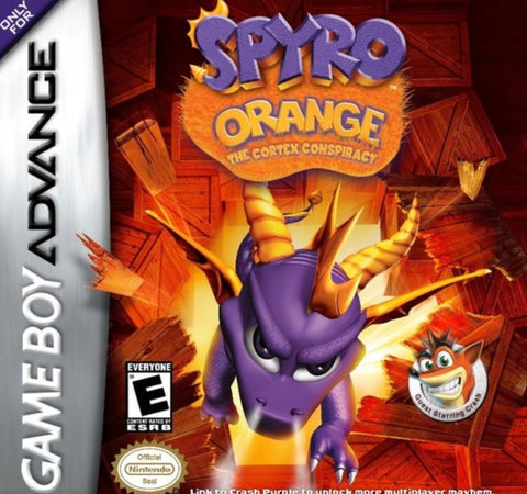 Spyro Orange The Cortex Conspiracy Gameboy Advance Used Cartridge Only