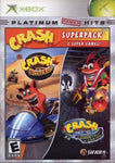 Crash Bandicoot Super Pack Nitro Kart & Wrath of Cortex Xbox Used