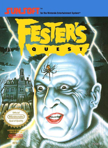 Festers Quest NES Used Cartridge Only