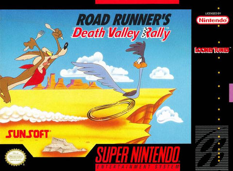 Road Runners Death Valley Rally SNES Used Cartridge Only