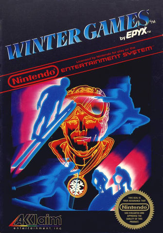 Winter Games NES Used Cartridge Only
