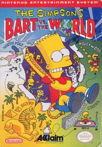 Simpsons Bart VS World NES Used Cartridge Only