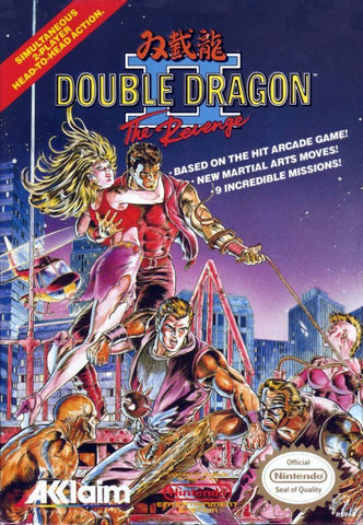 Double Dragon 2 The Revenge NES Used Cartridge Only