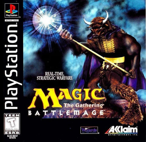 Magic The Gathering Battlemage PS1 Used