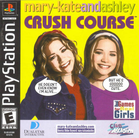 Mary Kate & Ashley Crush Course PS1 Used
