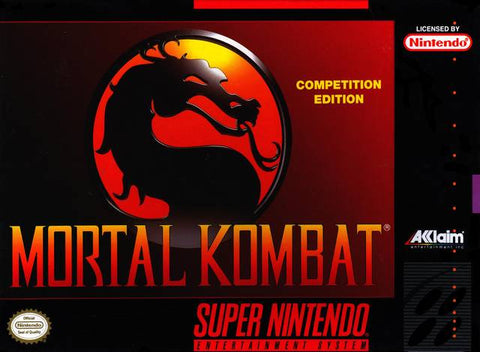 Mortal Kombat SNES Used Cartridge Only
