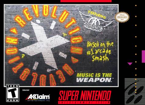 Revolution X SNES Used Cartridge Only
