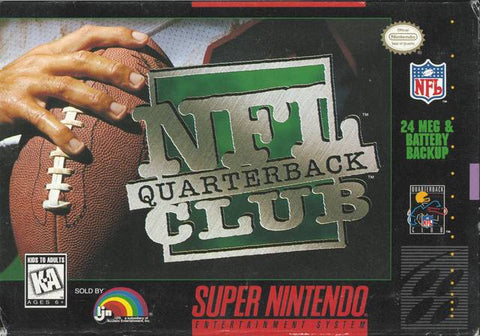 NFL Quarterback Club SNES Used Cartridge Only