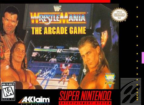 WWF Wrestlemania The Arcade SNES Used Cartridge Only