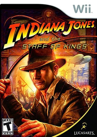 Indiana Jones And The Staff Of Kings Wii Used