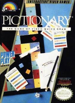 Pictionary NES Used Cartridge Only
