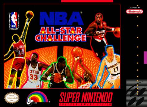 NBA All-Star Challenge SNES Used Cartridge Only