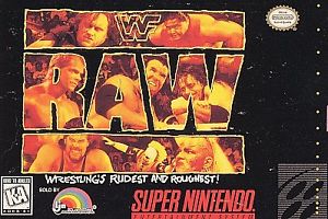 WWF Raw SNES Used Cartridge Only
