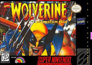 Wolverine Adamantium Rage SNES Used Cartridge Only