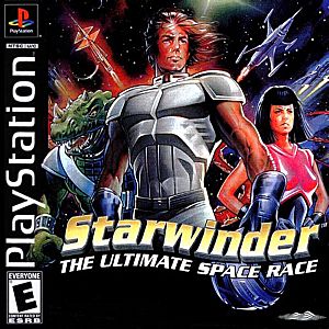 Starwinder the Ultimate Space Race PS1 Used