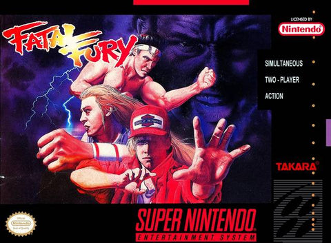 Fatal Fury SNES Used Cartridge Only