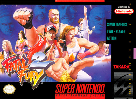 Fatal Fury 2 SNES Used Cartridge Only