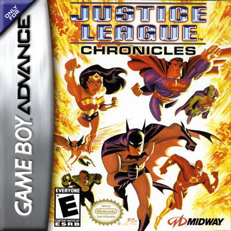 Justice League Chronicles Gameboy Advance Used Cartridge Only