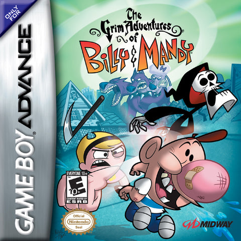 Grim Adventrures Of Billy & Mandy Gameboy Advance Used Cartridge Only