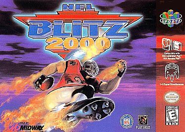 NFL Blitz 2000 N64 Used Cartridge Only