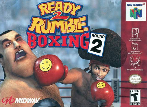 Ready 2 Rumble Boxing Round 2 N64 Used Cartridge Only