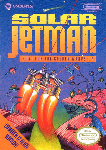 Solar Jetman Hunt for the Golden Warship NES Used Cartridge Only