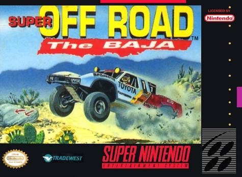 Super Off Road The Baja SNES Used Cartridge Only