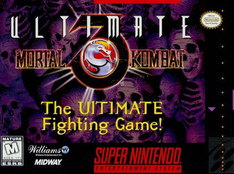 Ultimate Mortal Kombat 3 SNES Used Cartridge Only