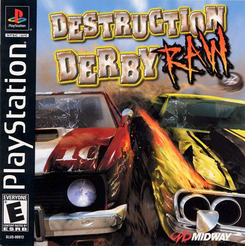 Destruction Derby Raw PS1 Used
