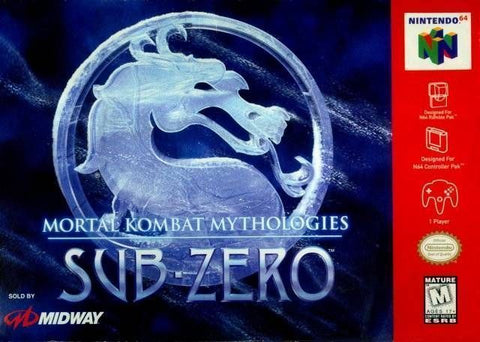 Mortal Kombat Subzero N64 Used Cartridge Only