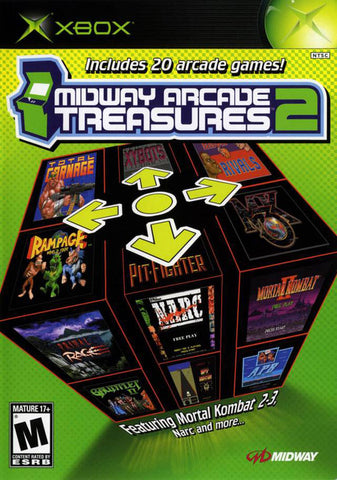 Midway Arcade Treasures 2 Xbox Used