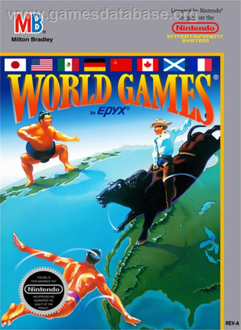 World Games NES Used Cartridge Only