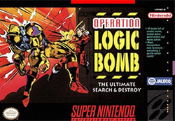 Operation Logic Bomb SNES Used Cartridge Only