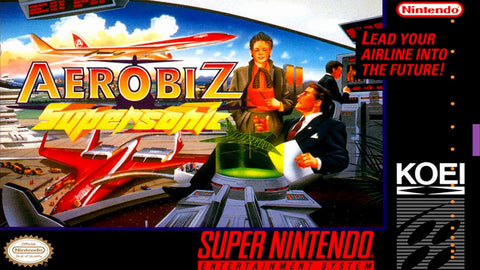 Aerobiz SuperSonic SNES Used Cartridge Only