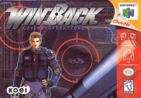 WinBack Covert Operations N64 Used Cartridge Only