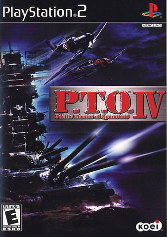 PTO IV Pacific Theater of Operations PS2 Used