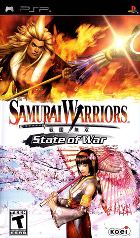 Samurai Warriors State Of War PSP Used