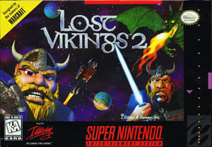Lost Vikings 2 SNES Used Cartridge Only