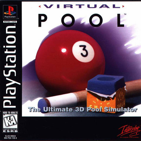 Virtual Pool PS1 Used
