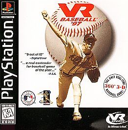 VR Baseball 97 PS1 Used