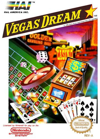 Vegas Dream NES Used Cartridge Only