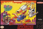 Rockos Modern Life Spunkys Dangerous Day SNES Used Cartridge Only