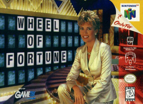 Wheel Of Fortune N64 Used Cartridge Only